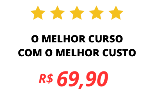 O MELHOR CURSO COM O MELHOR CUSTO